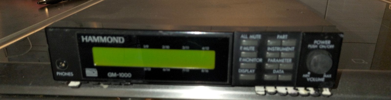 Hammond GM-1000 MIDI Sound Module, Ophalen of Verzenden, Gebruikt, Overige merken