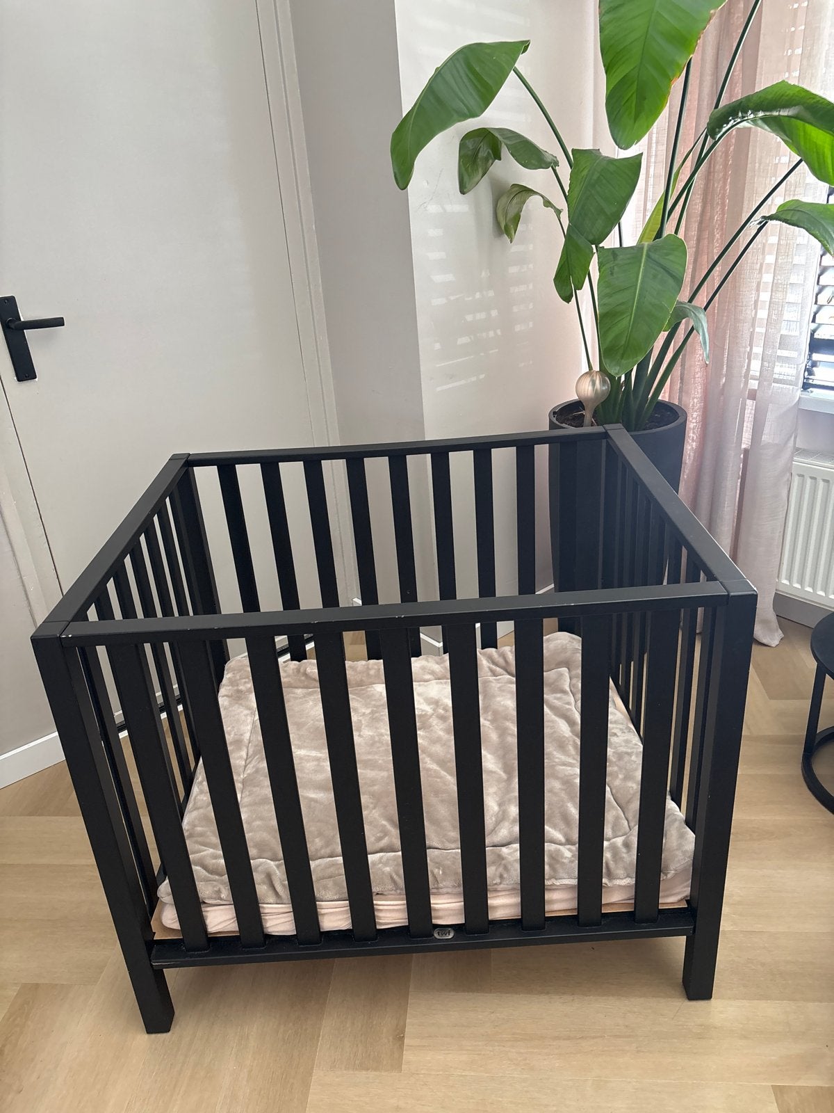 Box met matras en speelkleed, Ophalen, Gebruikt, Vierkant, Boxkleed