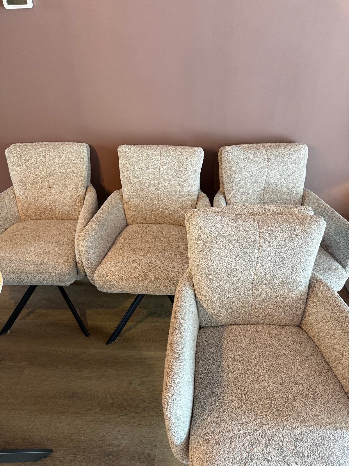 Eetkamerstoelen haco wonen, Ophalen, Zo goed als nieuw, Vier