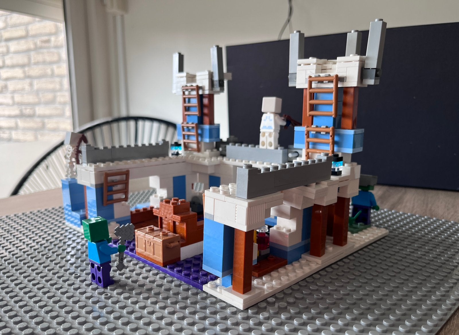 Lego Minecraft Ice Castle 21186, Ophalen, Zo goed als nieuw