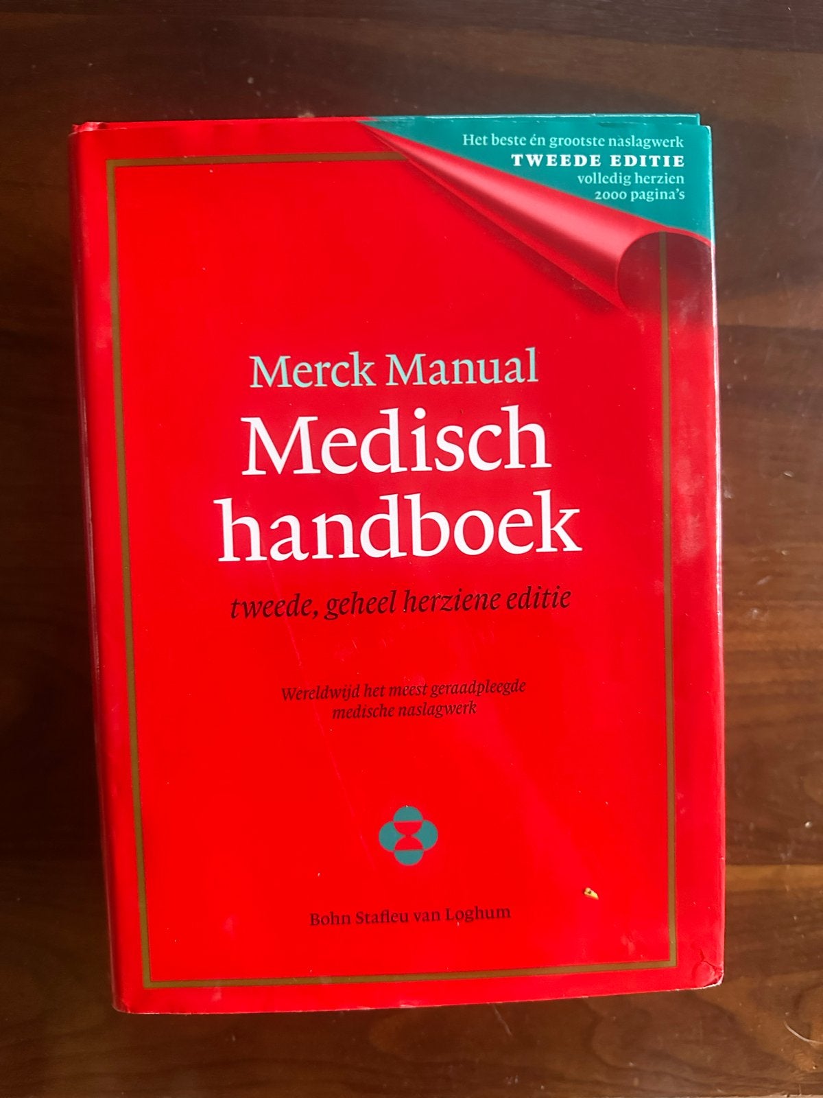 Merck Manual Medisch handboek - Tweede editie, Boeken, Studieboeken en Cursussen, Ophalen of Verzenden, Beta, Zo goed als nieuw