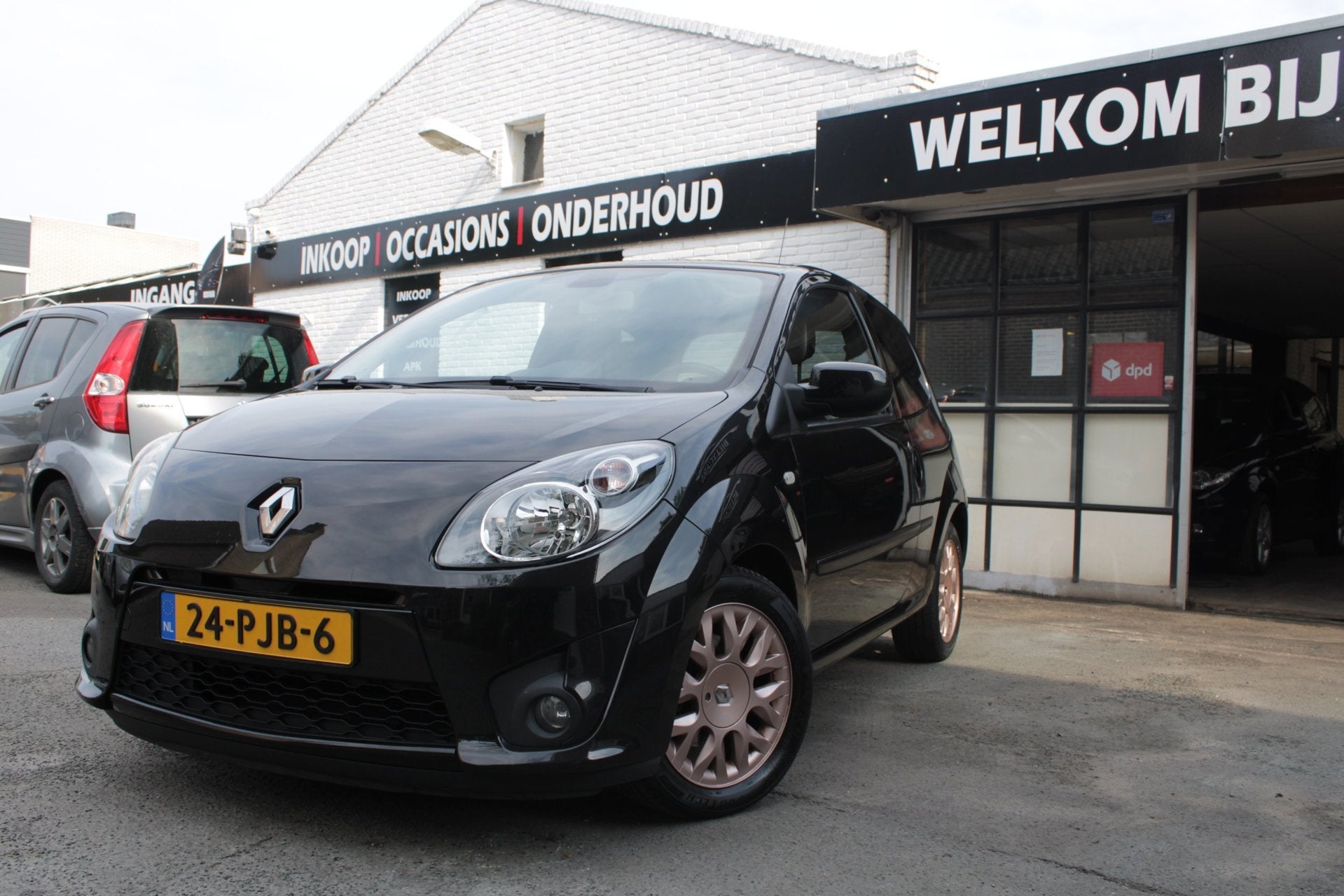 Renault Twingo 1.2-16V Miss Sixty / Airco / Apk Nieuw / Bleu, Gebruikt, Zwart, 4 cilinders, 4 stoelen
