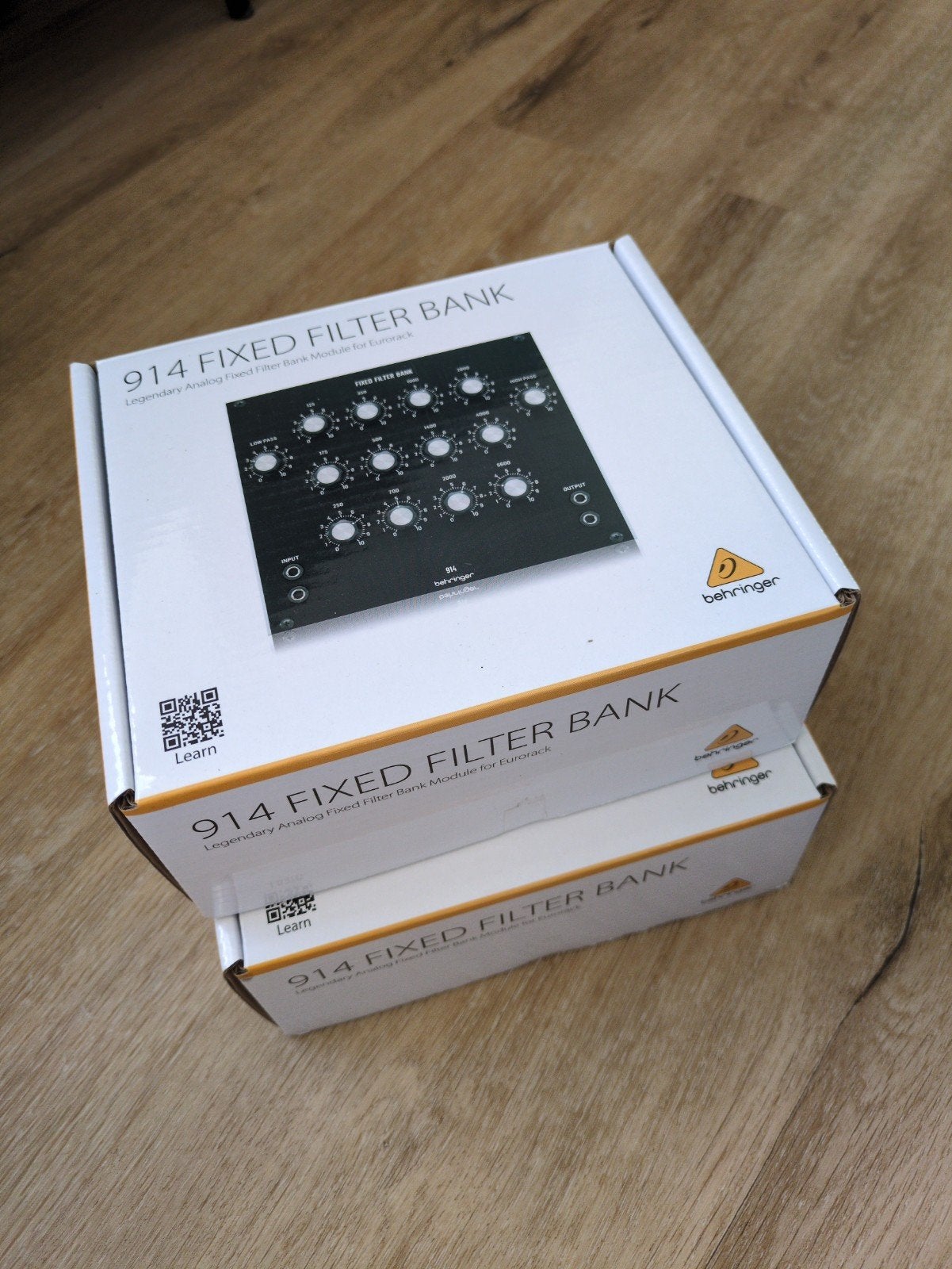 2x Behringer 914 Fixed Filter Bank - Nieuw in doos, Verzenden, Nieuw