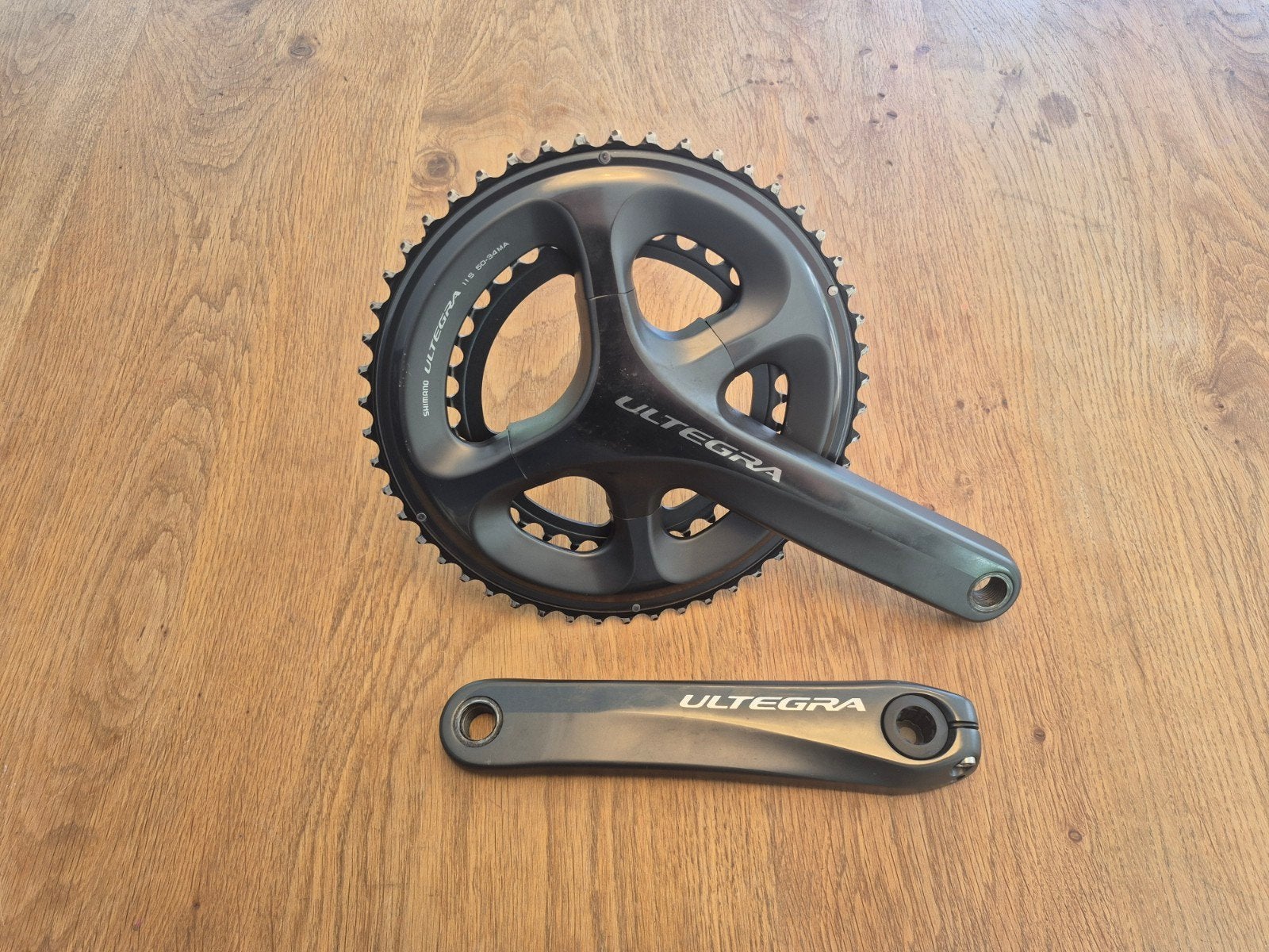 Shimano Ultegra 6800 2x11 Crankstel in zeer goede staat, Fietsen en Brommers, Crankstel of Pedalen, Ophalen of Verzenden, Zo goed als nieuw