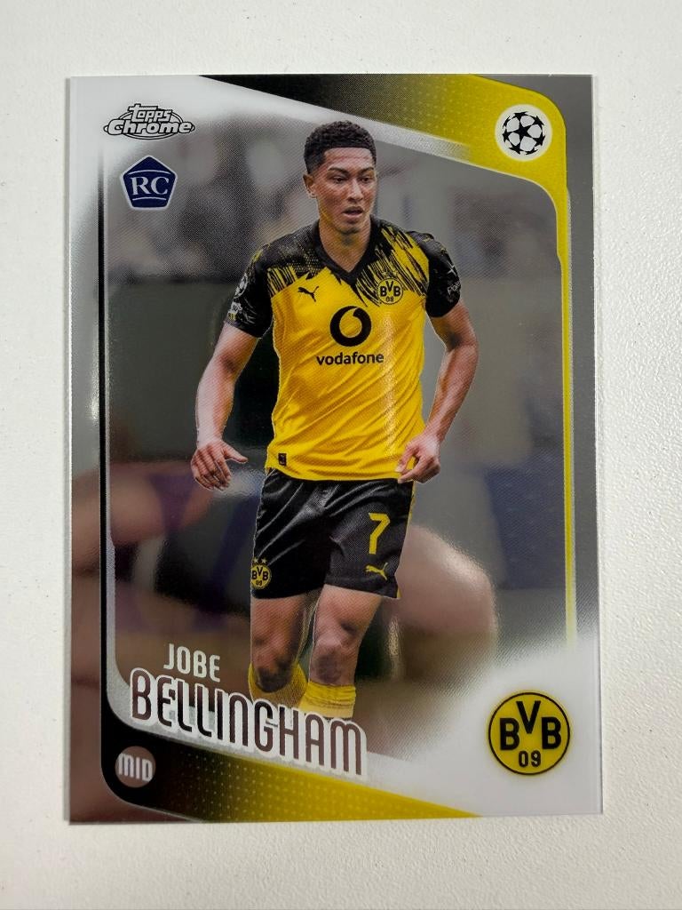 5 Jobe Bellingham RC Topps Chrome 2025-26, Ophalen of Verzenden, Nieuw, Buitenlandse clubs, Poster, Plaatje of Sticker