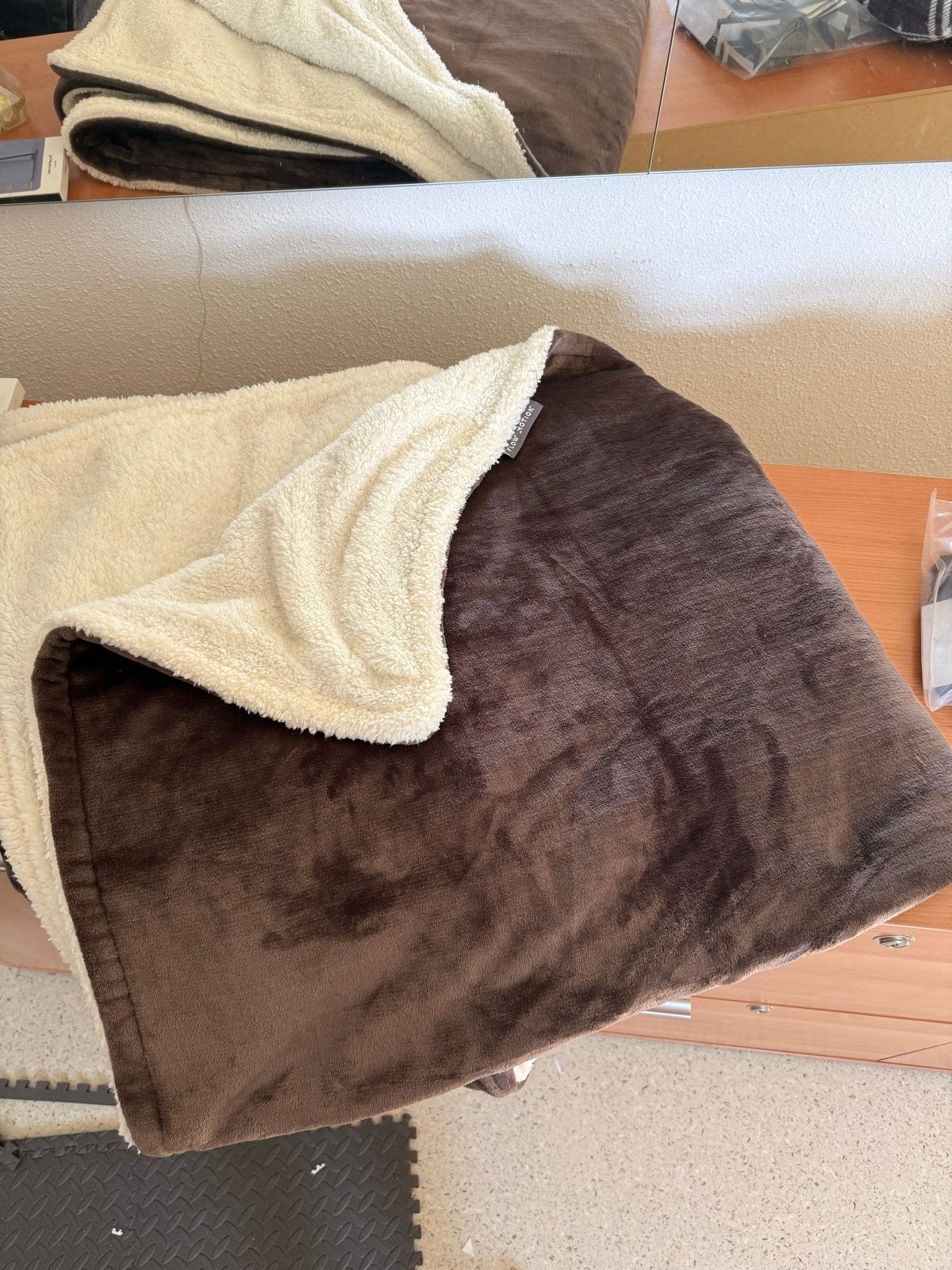 Flow Motion Deken - Heerlijk zacht en warm, 130 cm, Ophalen of Verzenden, Sherpadeken, Fleece