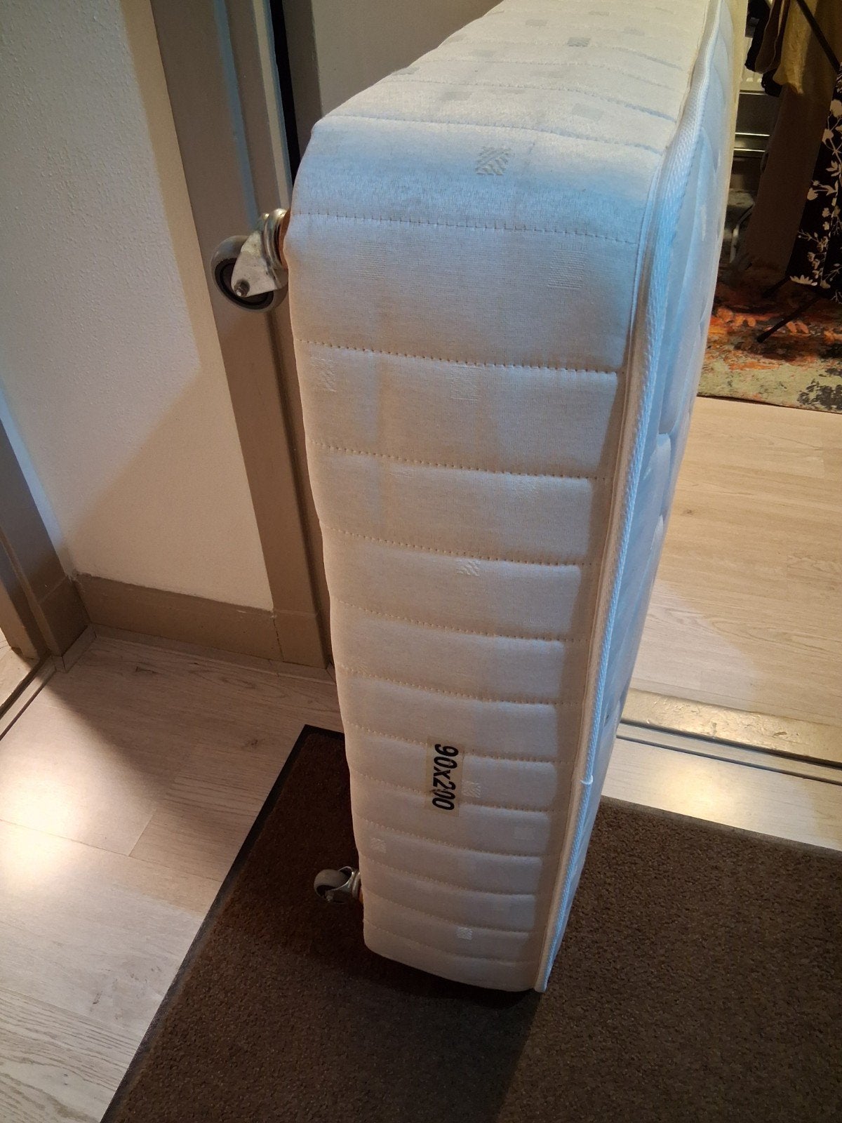 Boxspring onderstel, Ophalen, 90 cm, Eenpersoons, Zo goed als nieuw