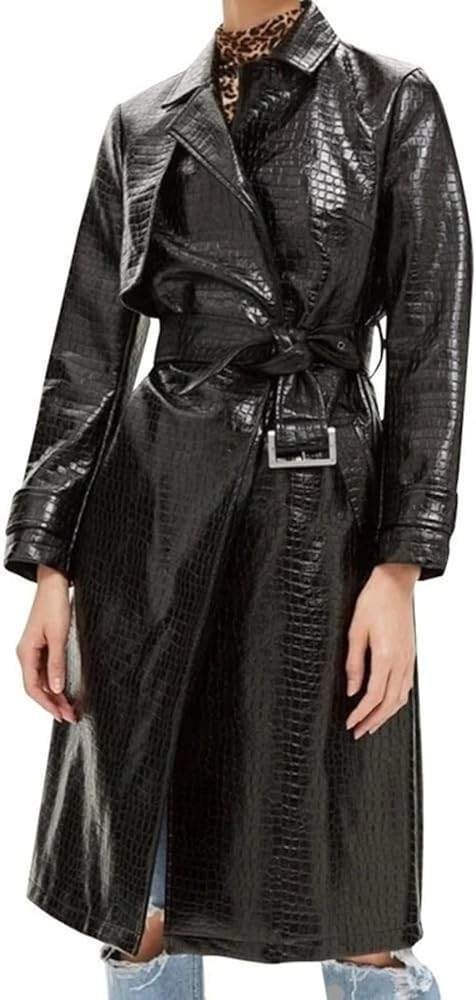 Trenchcoat, Maat 38/40 (M), Pretty little thing, Zwart, Ophalen of Verzenden