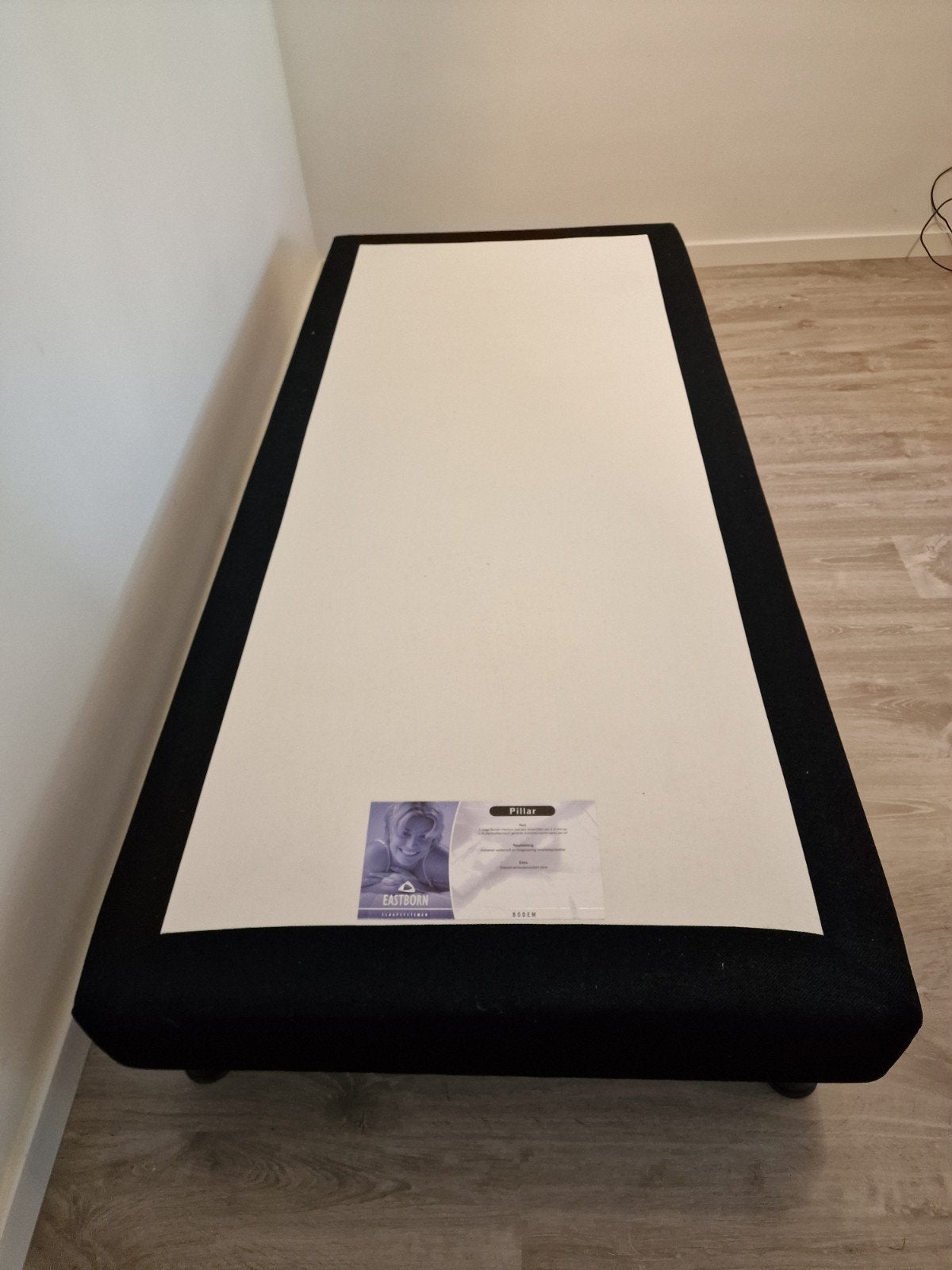 Nette Eastborn bedbodem 90x200cm zwart, Ophalen, Zo goed als nieuw, Eenpersoons, 90 cm