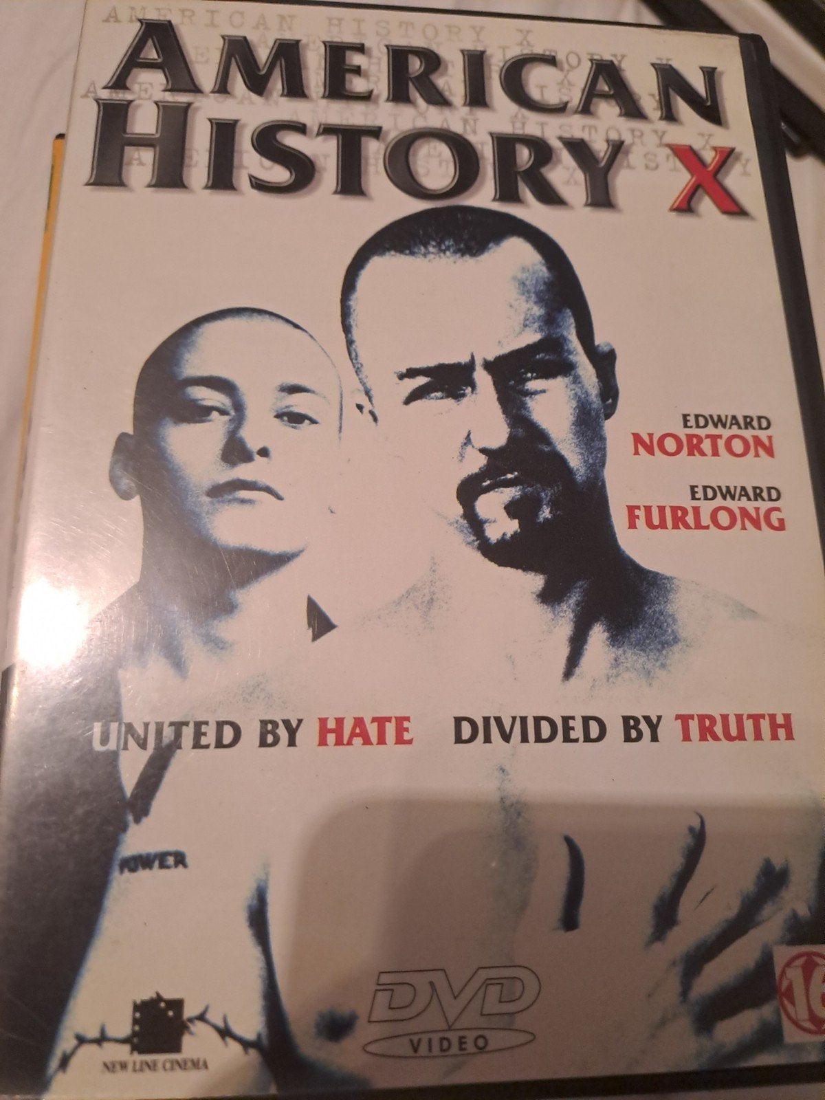 Dvd american history x, Vanaf 16 jaar, Ophalen, Zo goed als nieuw