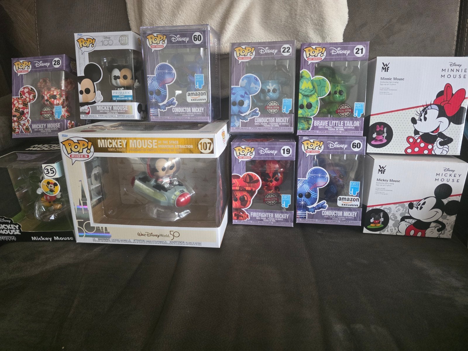 Diverse Mickey Mouse Collectie - Funko Pop, Puzzels & Meer, Ophalen of Verzenden, Mickey Mouse, Zo goed als nieuw, Beeldje of Figuurtje