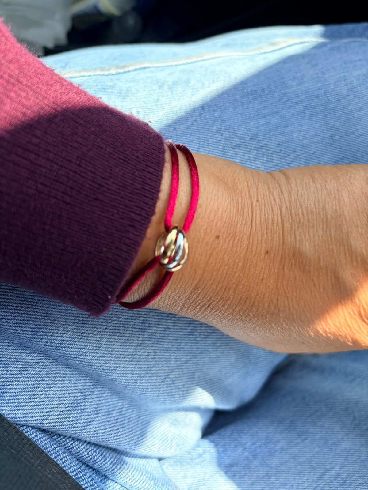 Cartier Trinity armband, Sieraden, Tassen en Uiterlijk, Ophalen of Verzenden, Zo goed als nieuw, Zilver