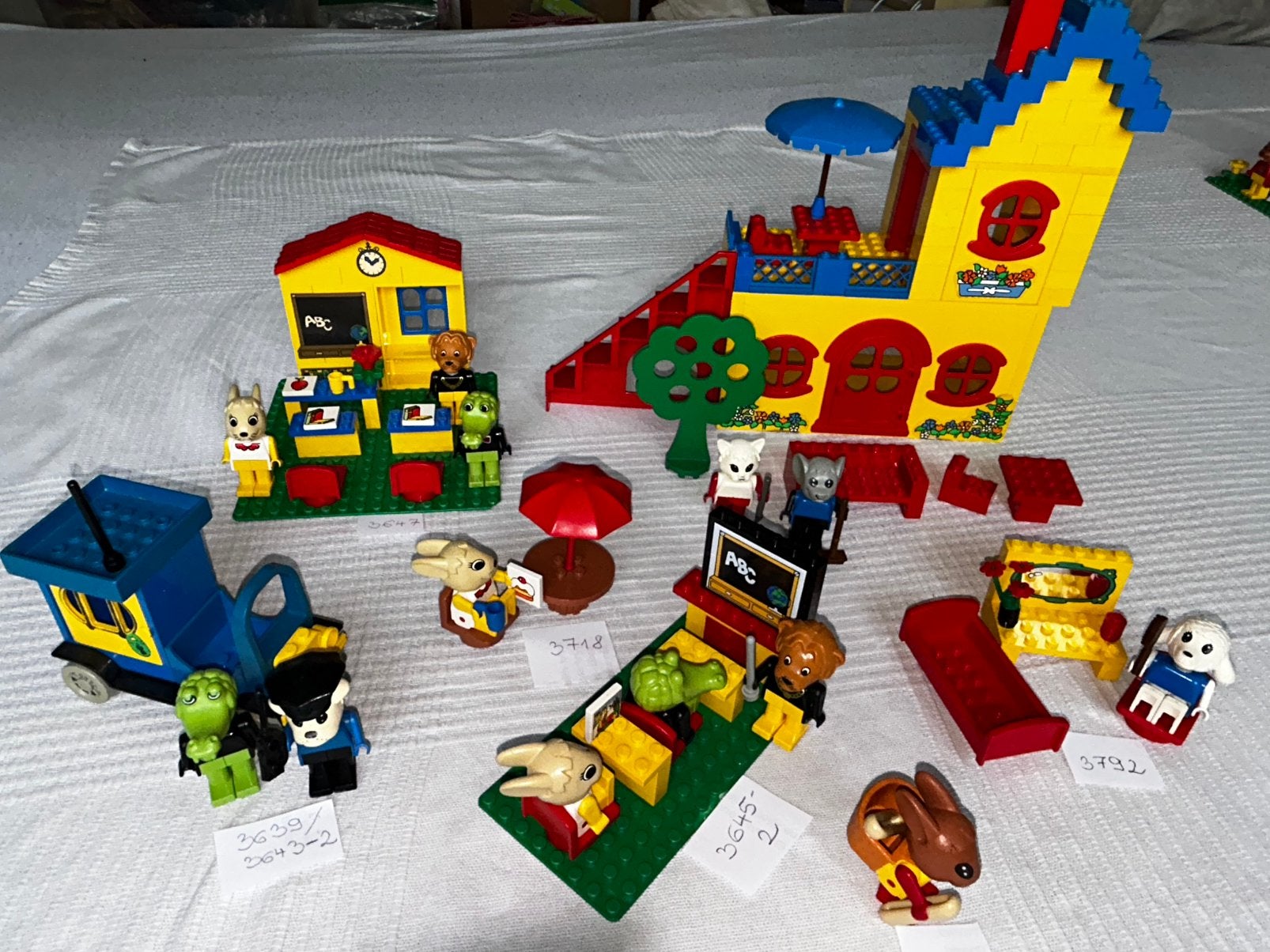 Lego Fabuland 3792 3708 3745 3639 3643 3718 3647 341 €6-32, Ophalen of Verzenden, Meerdere sets, Lego