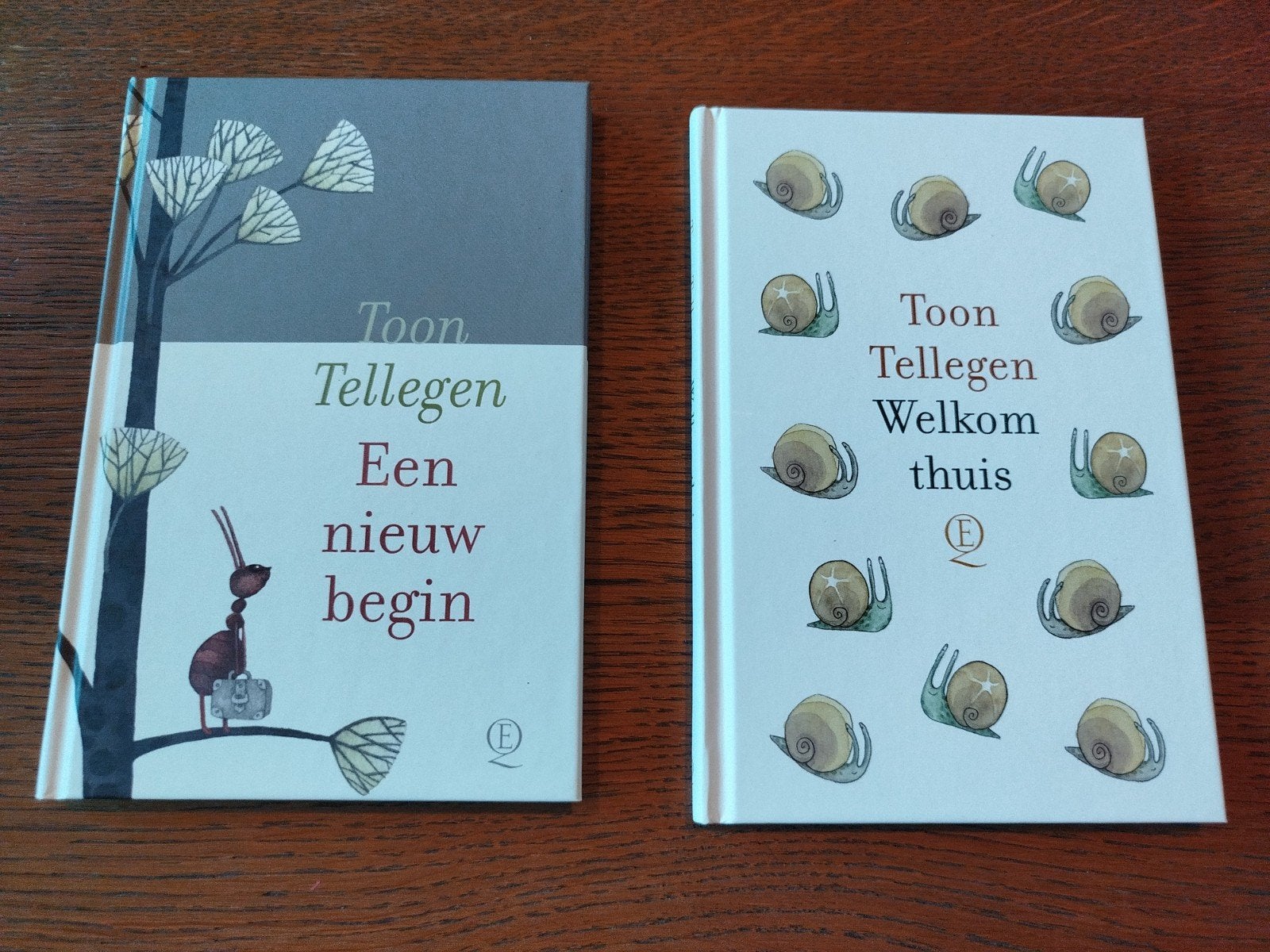 Toon Tellegen: Welkom thuis & Een nieuw begin (2 boeken), Ophalen of Verzenden, Zo goed als nieuw, Toon Tellegen, Sprookjes