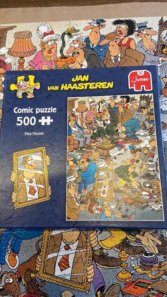 Jan v Haasteren puzzel 500 stuks, Ophalen, 500 t/m 1500 stukjes, Zo goed als nieuw, Legpuzzel