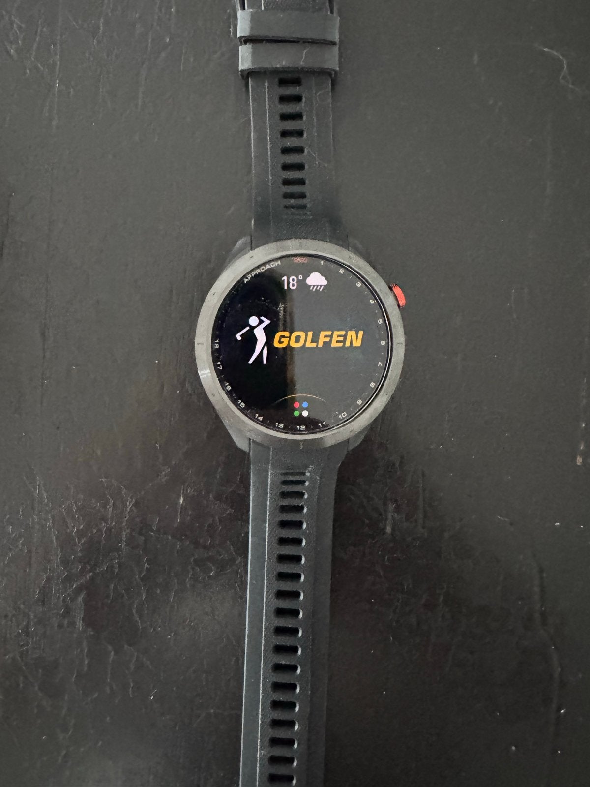 Garmin Approach S70 GPS Golfhorloge - Zo goed als nieuw, Afstand, Zwart, Ophalen of Verzenden, Zo goed als nieuw