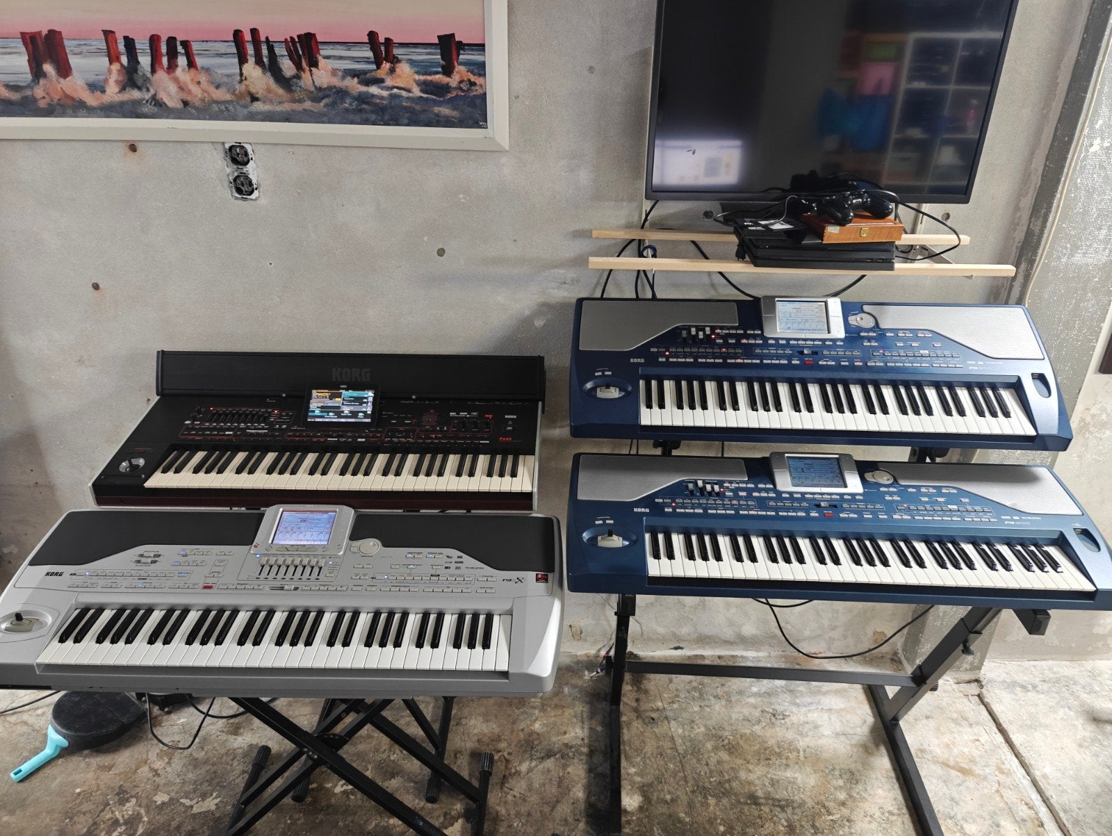 Korg PA-serie keyboards - Diverse modellen beschikbaar, Muziek en Instrumenten, Ophalen, Korg, Aanslaggevoelig, 61 toetsen