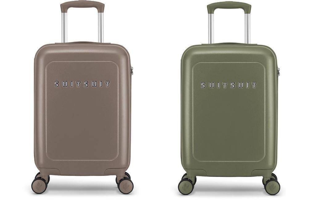 ✅ SUITSUIT Natura koffer Handbagage Set 55 cm 2 Delig NIEUW, Sieraden, Tassen en Uiterlijk, Koffers, Wieltjes, 50 tot 60 cm, Hard kunststof