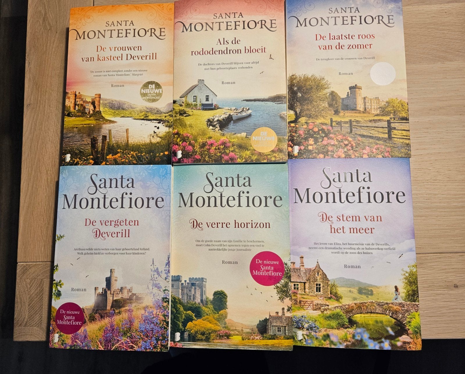 Santa Montefiore - Deverill serie 1-6, Boeken, Ophalen of Verzenden, Gelezen, Santa Montefiore