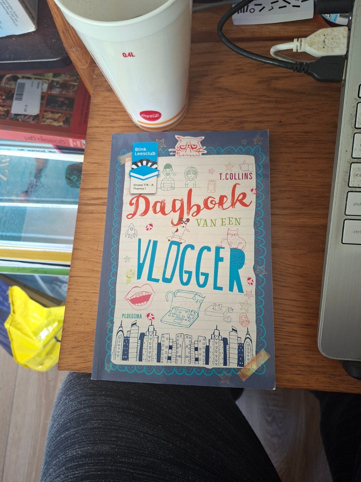 Dagboek van een Vlogger - T. Collins (Blink Leesclub), Boeken, T. Collins, Ophalen of Verzenden, Zo goed als nieuw, Fictie