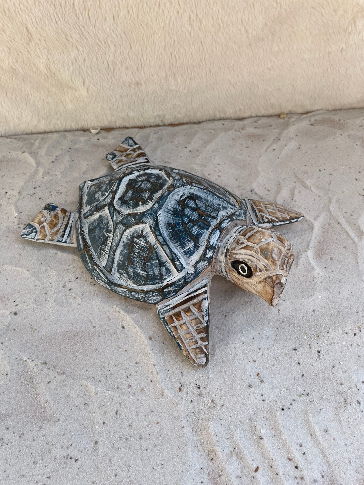 Nieuw houten schildpad, Ophalen of Verzenden, Nieuw, Overige materialen