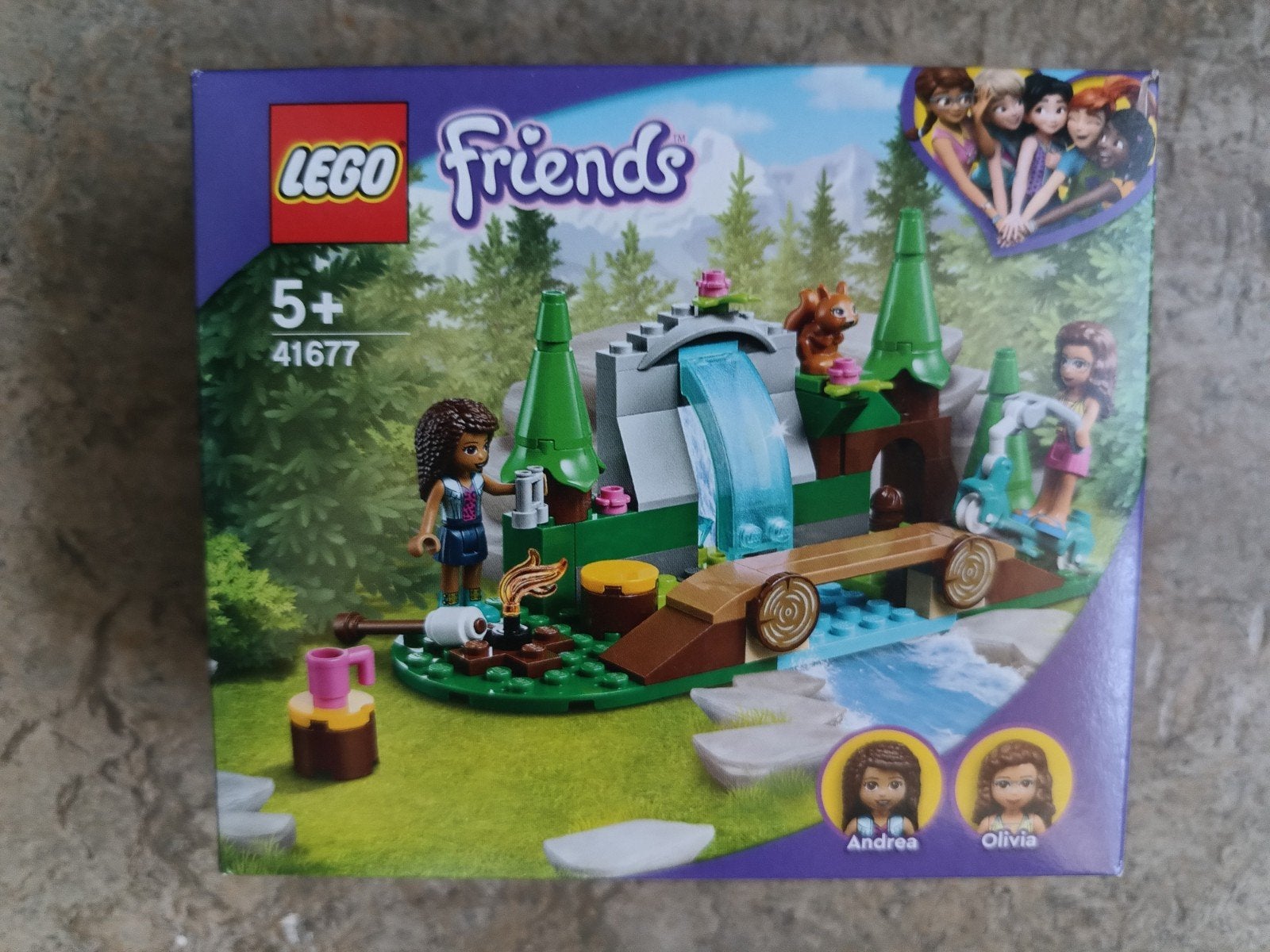 LEGO Friends 41677 Waterval in het bos - Nieuw in doos, Ophalen of Verzenden, Nieuw, Overige merken