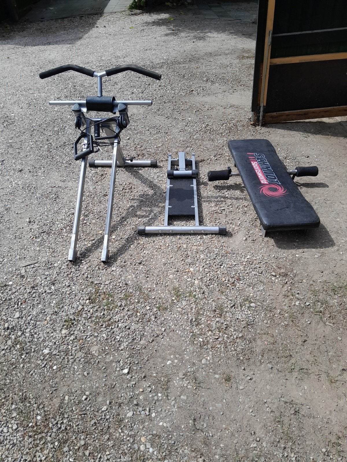 Halterbank Schmidt Sportsworld te koop, Ophalen, Gebruikt, Overige typen, Metaal