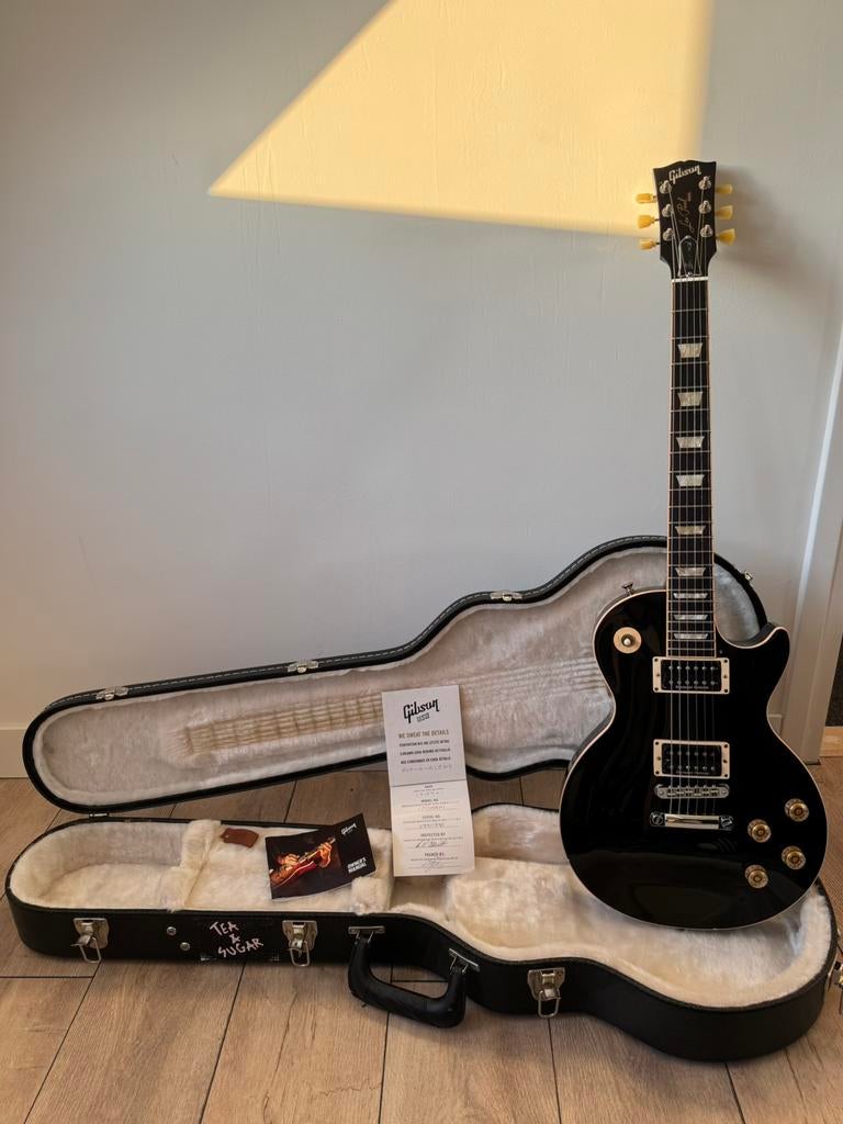Gibson Les Paul Traditional ebony 2011, Ophalen, Gebruikt, Solid body, Gibson