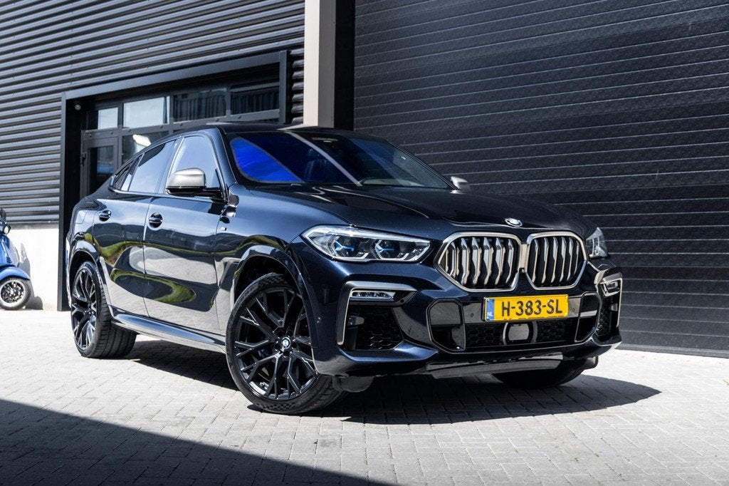 BMW X6 M50d M-Performance | SKYLOUNGE | BOWERS&WILKINS | HUD, Auto's, BMW, Automaat, Gebruikt, 2993 cc, Zwart