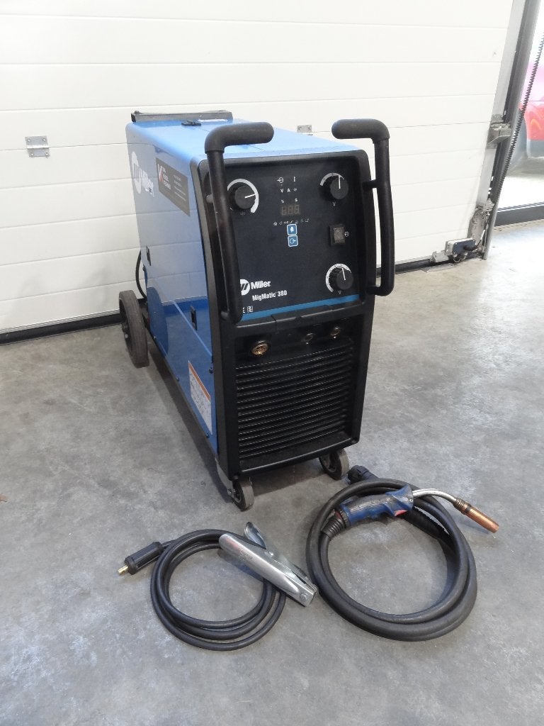 Mig/Mag lasapparaat Miller MigMatic 380 4 rols, Ophalen of Verzenden, Zo goed als nieuw, 250 ampère of meer, Co2