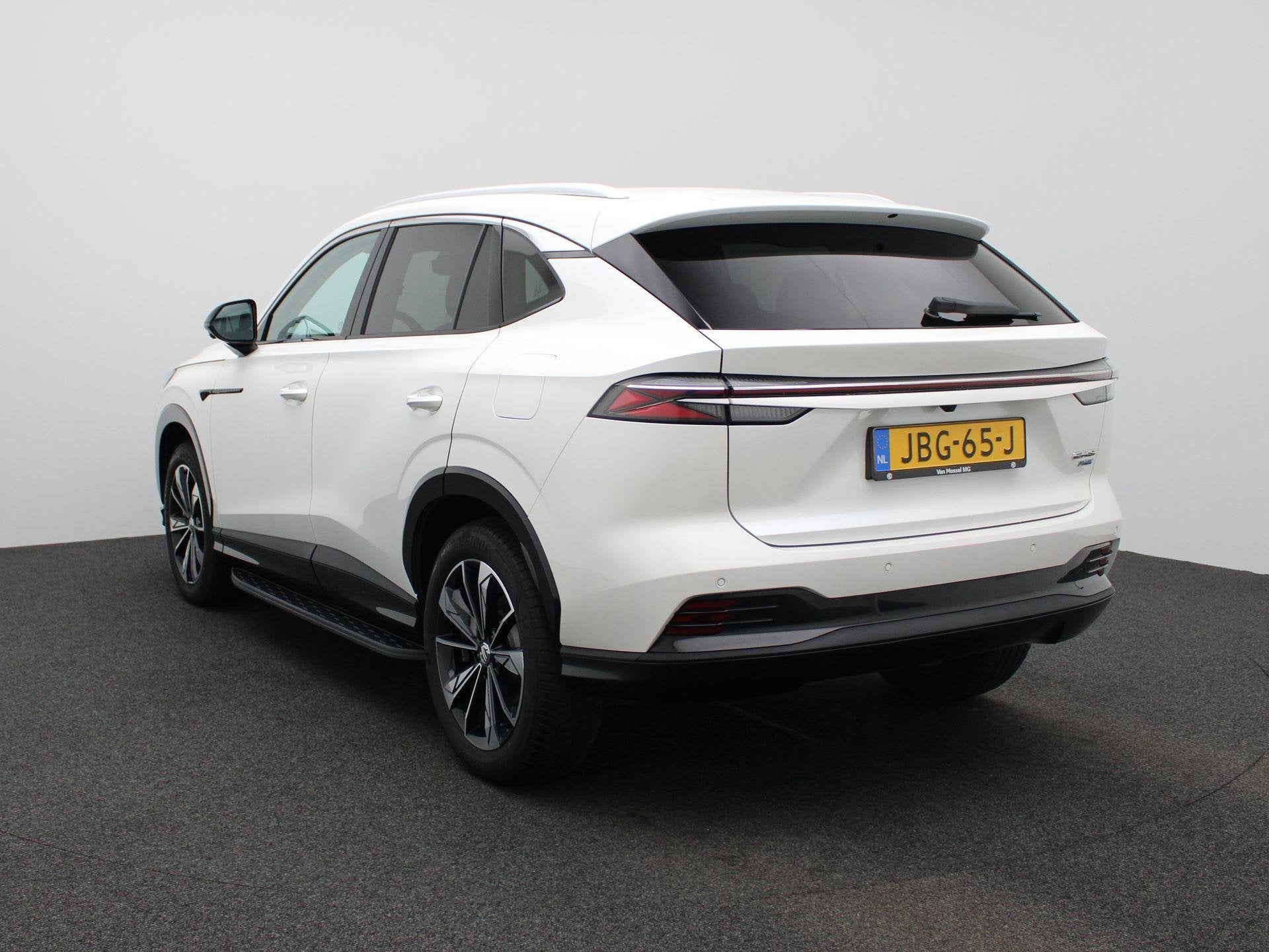 MG HS 1.5 PHEV Aut. Luxury, Auto's, 12 maanden, Stof, Gebruikt, 4 cilinders