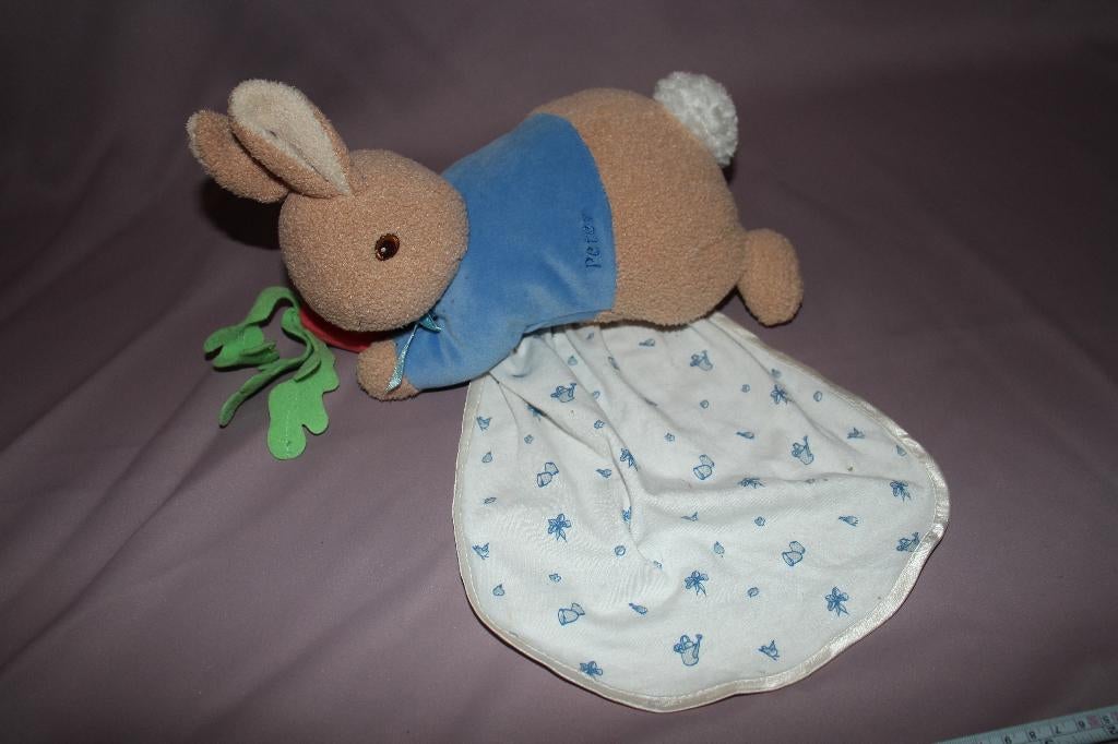 Pieter konijn peter rabbit knuffel knuffeldoekje - 22cm, Kinderen en Baby's, Speelgoed | Knuffels en Pluche, Ophalen of Verzenden