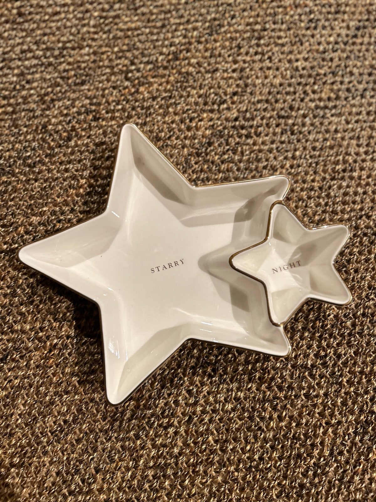 Riviera Maison Starry Night Kerst Bakje - Stervormig, Nieuw, Ophalen of Verzenden, Landelijk, Wit