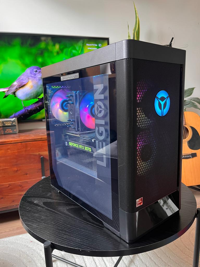 Lenovo Legion t5 game pc, Rtx 3070 ryzen 7 5600 16gb ram, Computers en Software, Desktop Pc's, Zo goed als nieuw, Virtual Reality