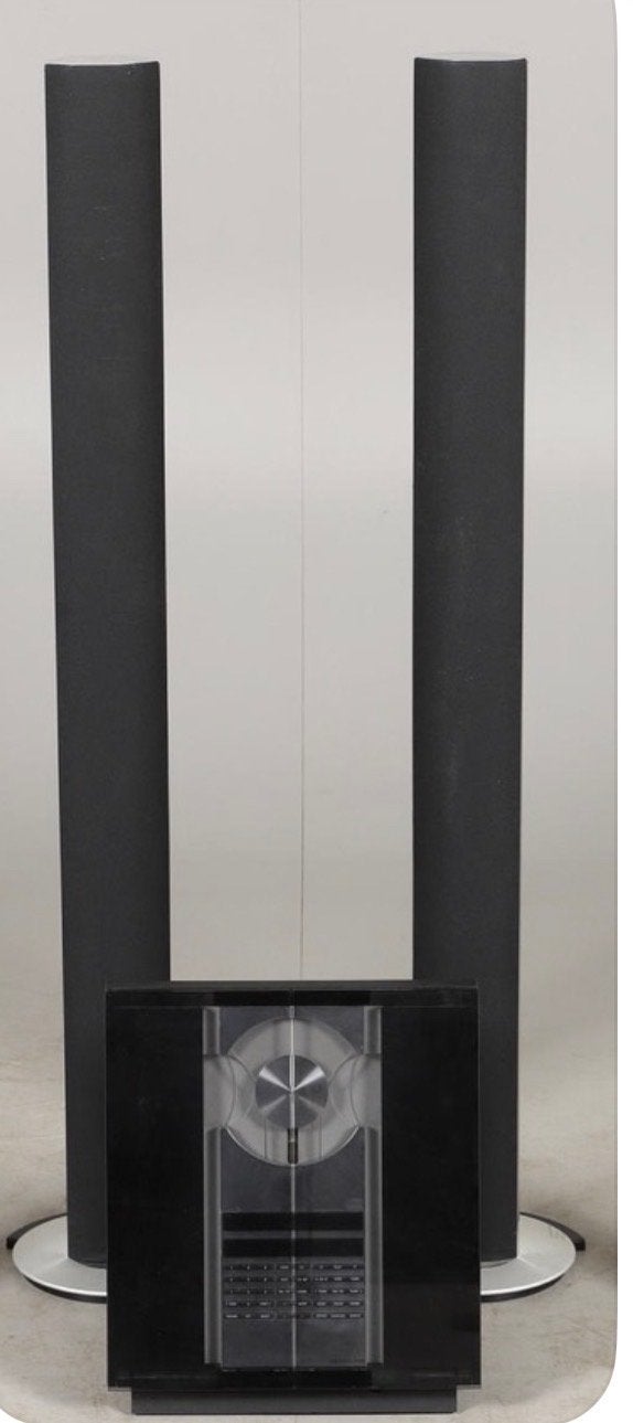 Bang & Olufsen BeoCenter 2300 met BeoLab 2500 speakers, Ophalen, Stereo speakers, Gebruikt, 120 tot 150 watt