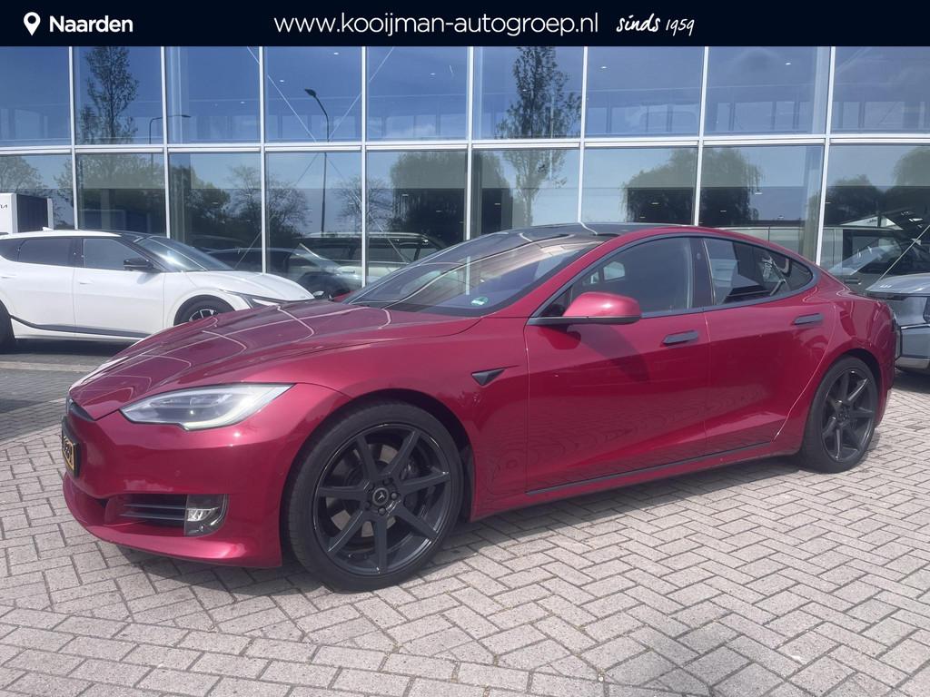 Tesla Model S 75D | NL-Auto | Panoramadak | 12 MAANDEN BOVAG, Auto's, Stof, Gebruikt, Model S, Origineel Nederlands