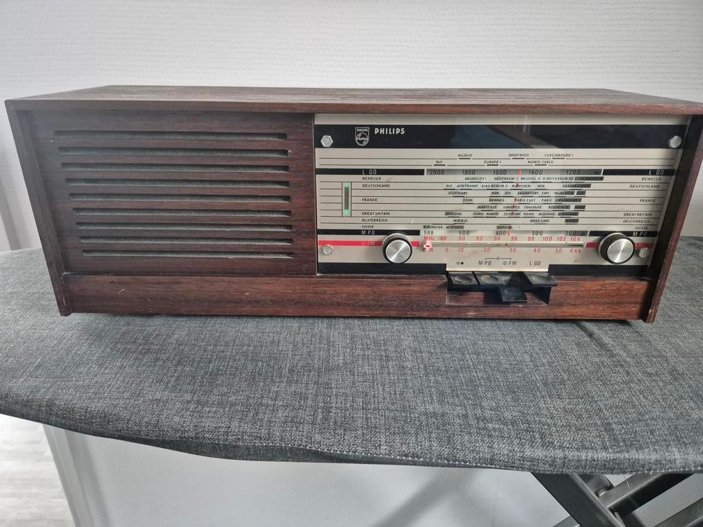 Philips buizenradio 22RB371/03, Audio, Tv en Foto, Radio's, Gebruikt, Ophalen of Verzenden