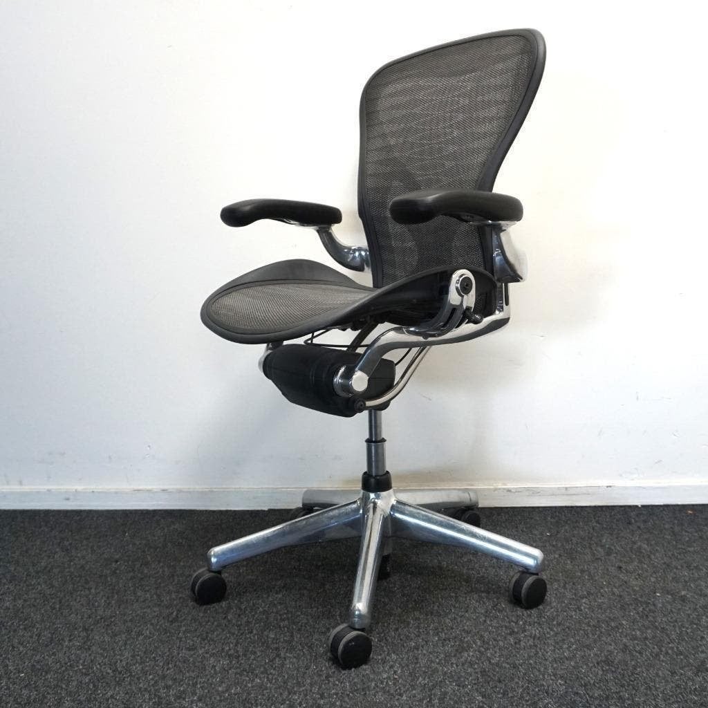 Herman Miller Aeron type B Bureaustoelen | Grafiet /