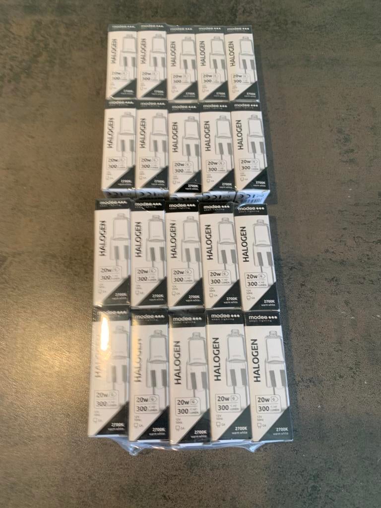 G4 20 Watt 300 lumen 20x nieuw, Ophalen of Verzenden, Zo goed als nieuw, Led-lamp