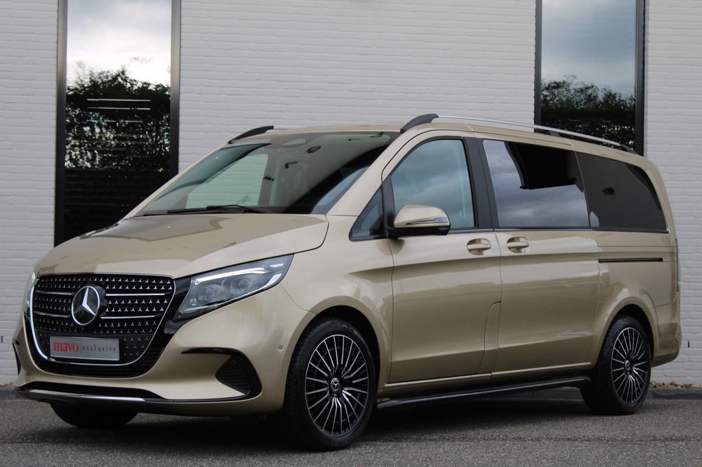 Mercedes-Benz V-Klasse 220d / Lang / DC / New Model / 2x Sch, Automaat, Achterwielaandrijving, Gebruikt, Met garantie (alle)