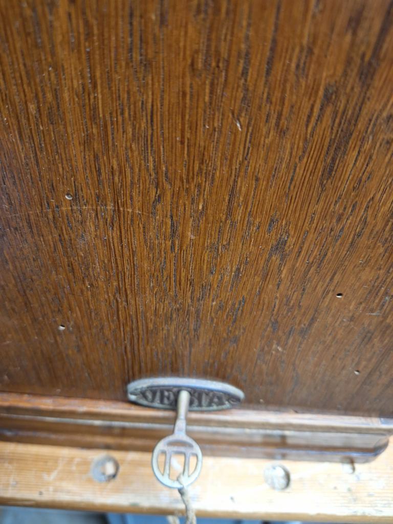 Antieke Vesta Naaimachine met Houten Koffer - Jaren '20, Antiek en Kunst, Ophalen of Verzenden
