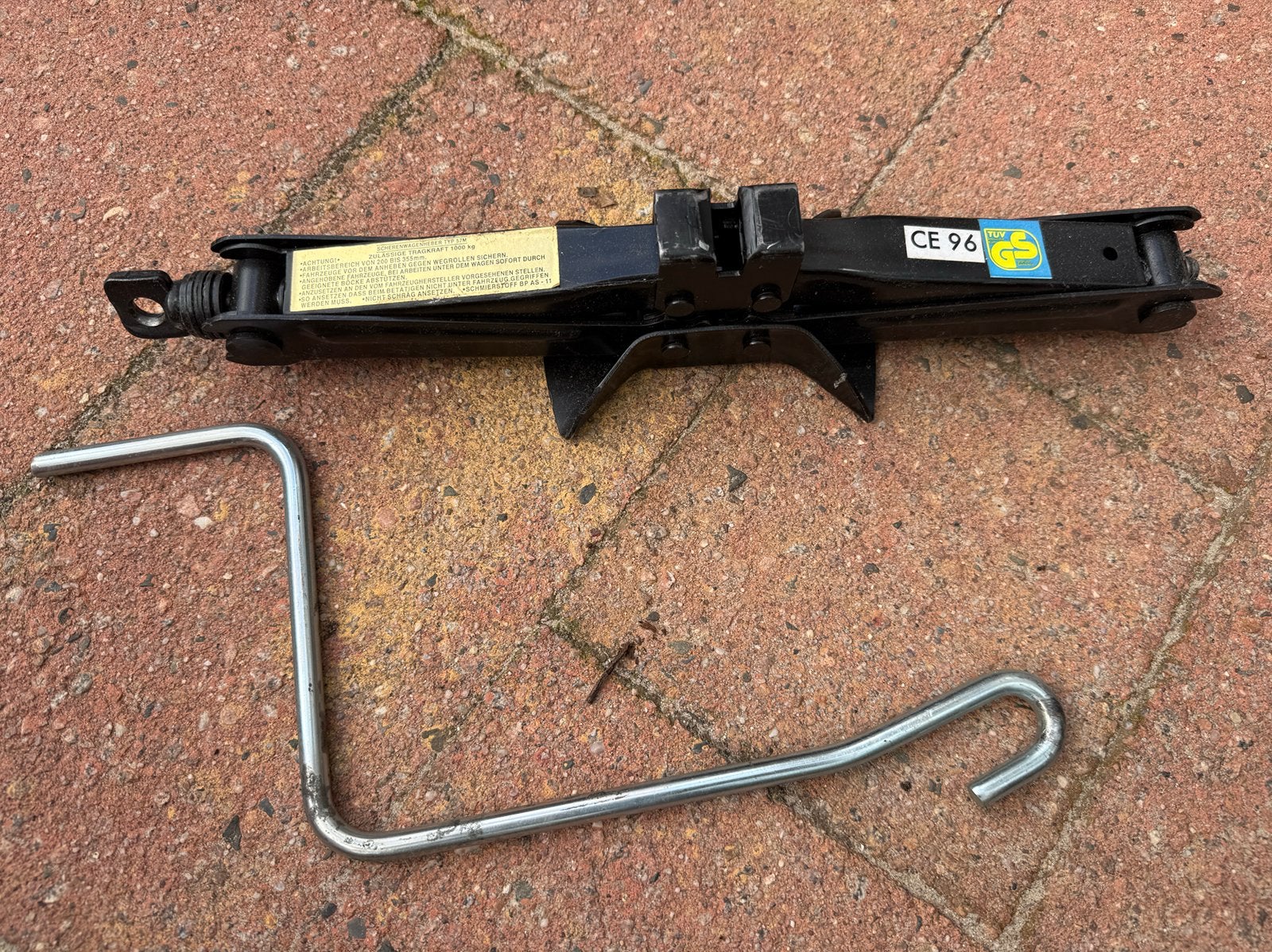 Auto krik, Ophalen, Zo goed als nieuw, Hydraulisch, Garagekrik