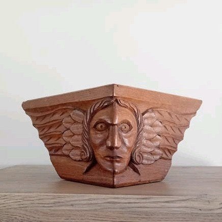 Antieke Massief eikenhout  komt van antieke kast, Antiek en Kunst, Kunst | Beelden en Houtsnijwerken, Houtsnijwerk, Hout, Overige onderwerpen