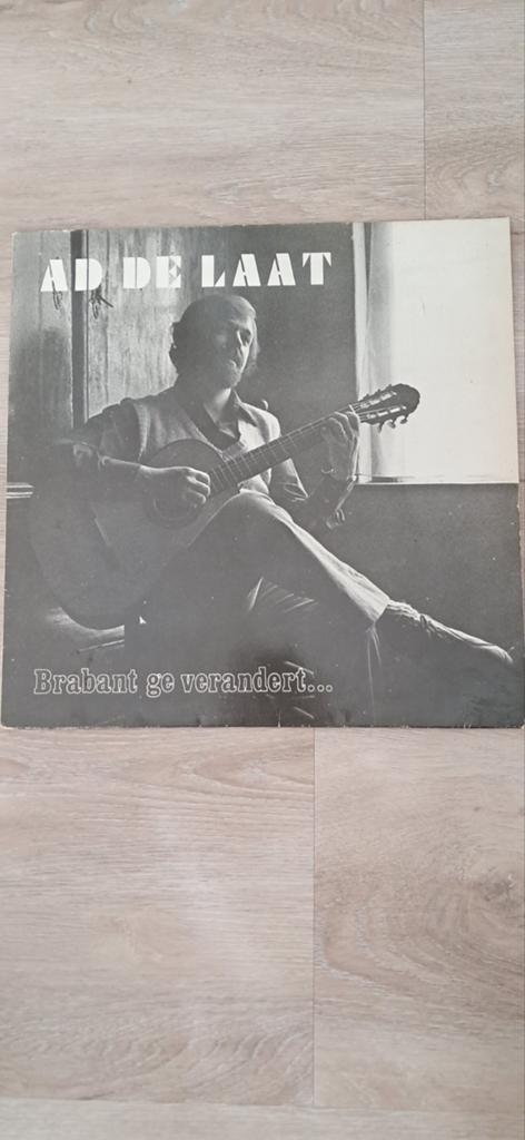Lp Ad de Laat Brabant ge verandert...., Ophalen of Verzenden, 12 inch, Levenslied of Smartlap