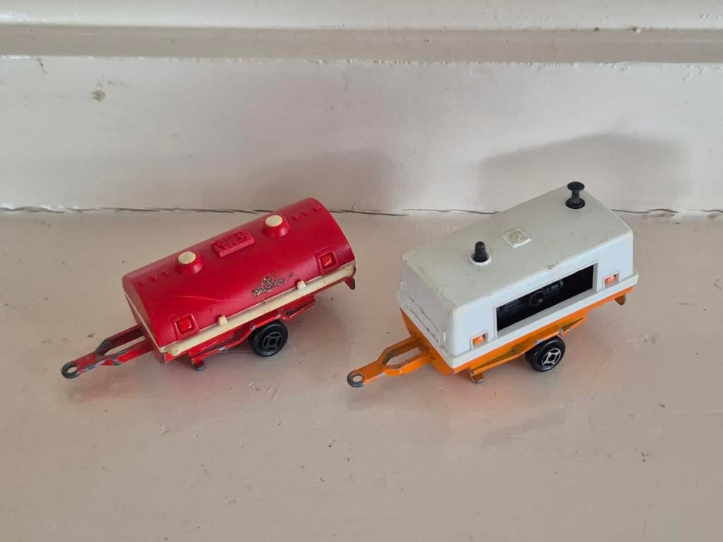 Majorette Watertank en Generator trailer 21760, Gebruikt, Ophalen of Verzenden, Märklin, Transformator of Voeding