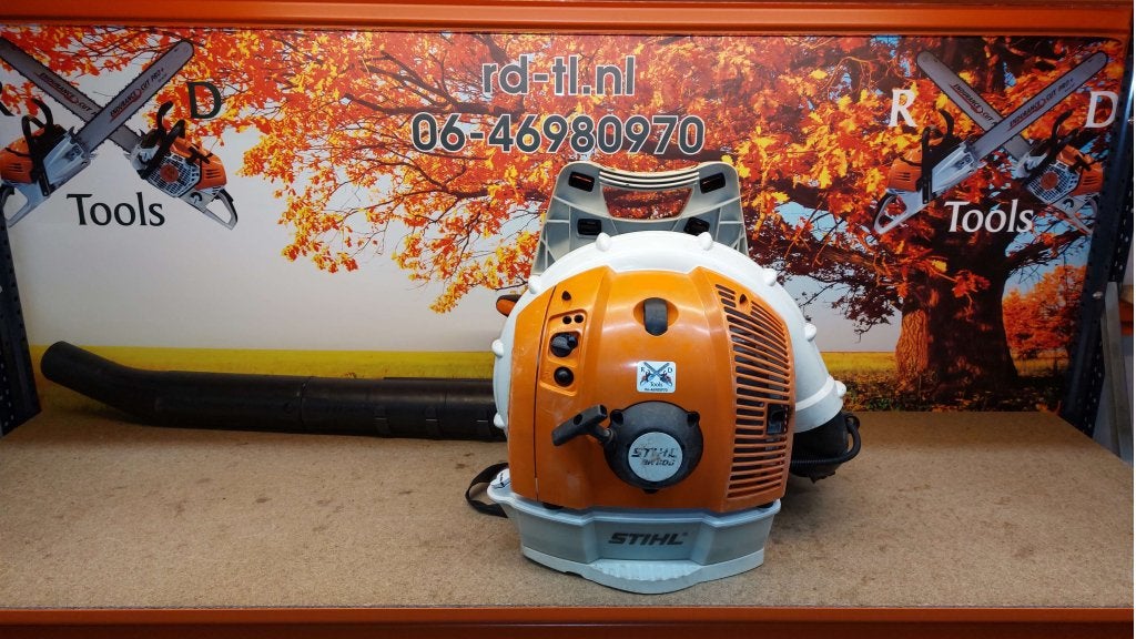 Stihl BR600 Ruggedragen Bladblazer BR 600 ., Tuin en Terras, Niet ingevuld, Benzine, Gebruikt, Niet ingevuld