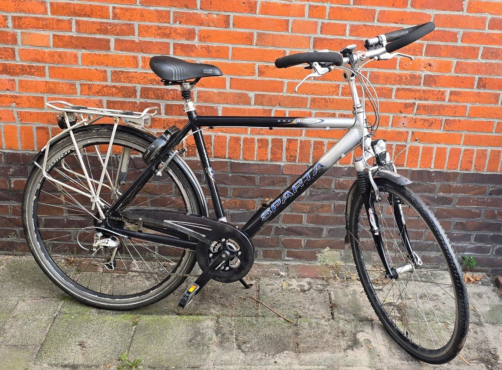 Sparta herenfiets (54 cm frame), Ophalen, Terugtraprem, Sparta, Gebruikt
