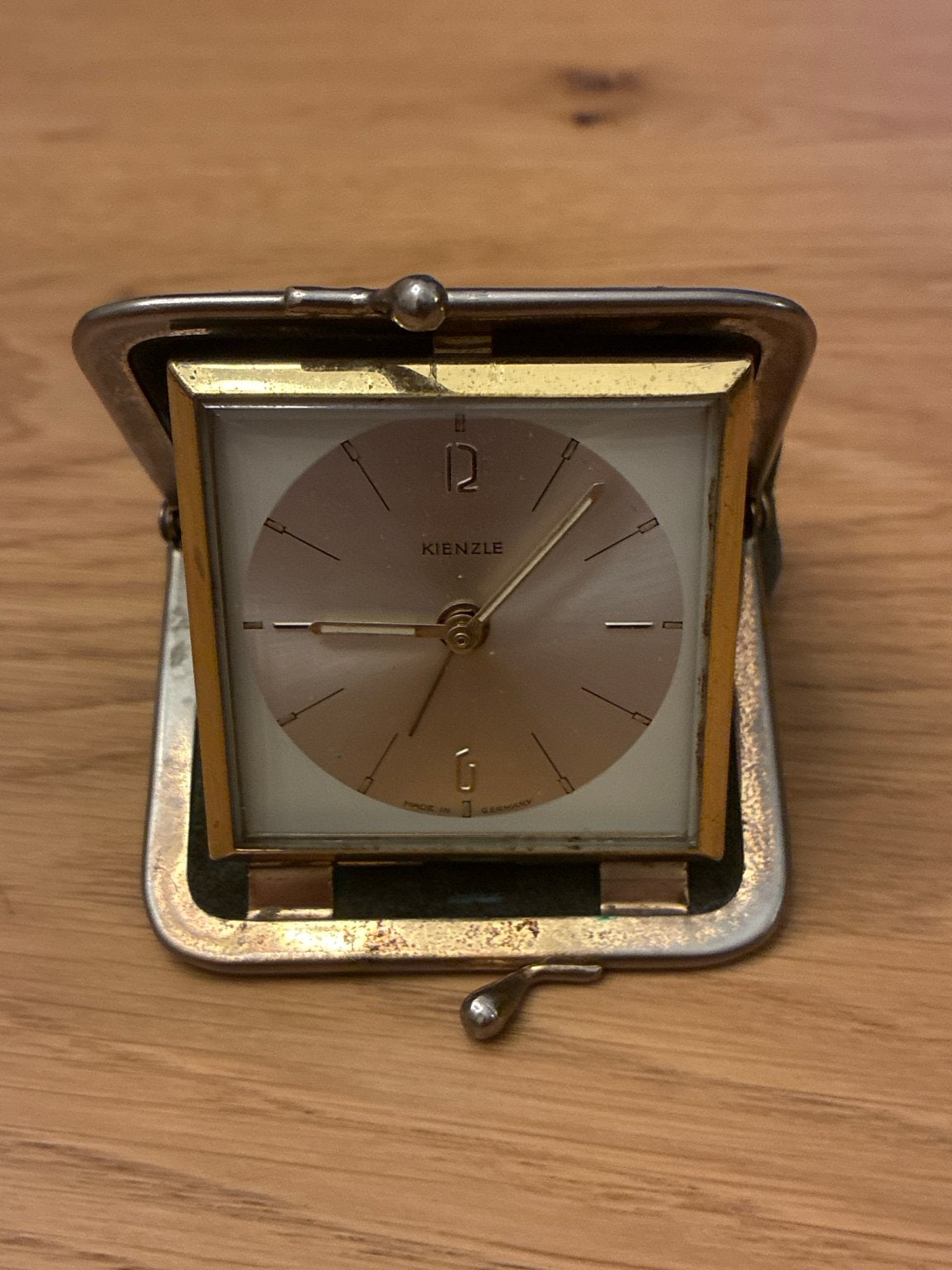 Vintage Kienzle Reiswekker Opvouwbaar Werkend, Verzenden