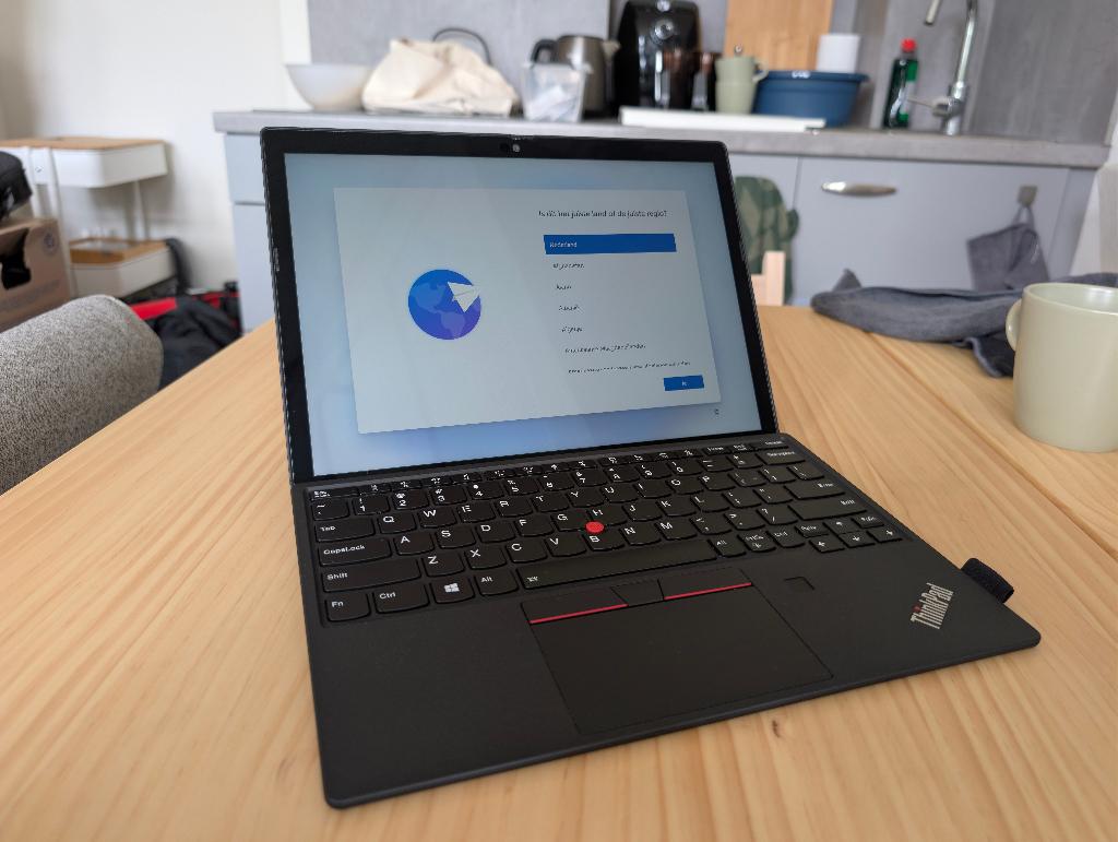 X12 Detachable 2in1, intel core i7, 16gb ram, 512gb opslag, Computers en Software, Qwerty, Lenovo ThinkPad, Zo goed als nieuw