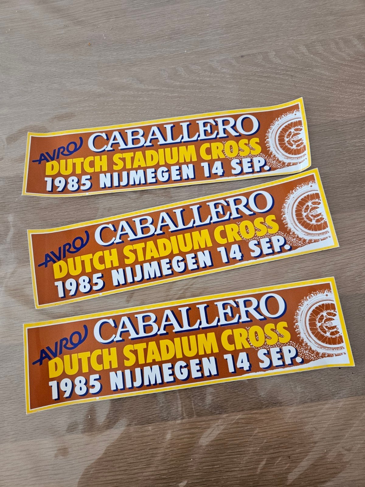 motorcross stickers, Ophalen of Verzenden